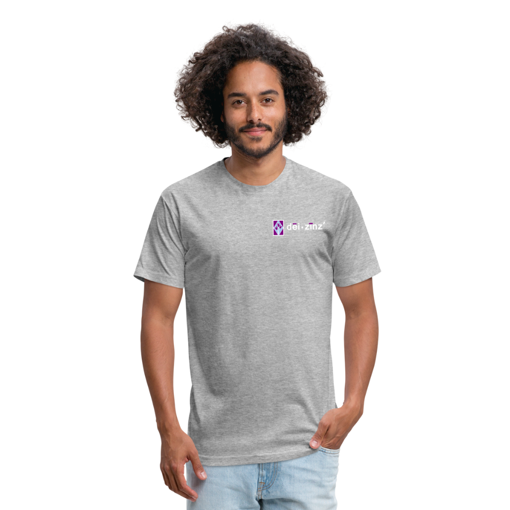 deizinz1 Fitted Cotton/Poly T-Shirt by Next Level - heather gray