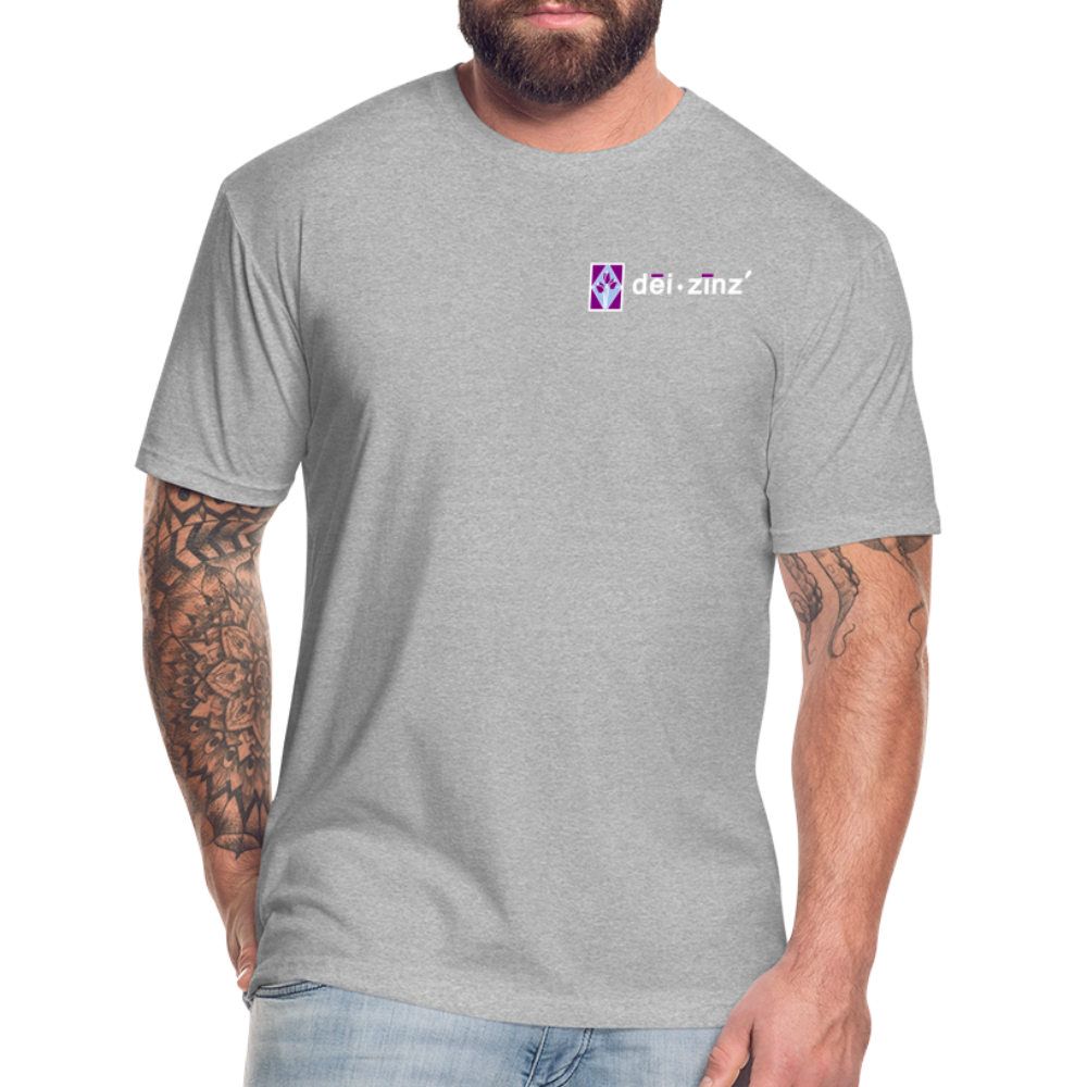 deizinz1 Fitted Cotton/Poly T-Shirt by Next Level - heather gray
