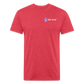 deizinz1 Fitted Cotton/Poly T-Shirt by Next Level - heather red
