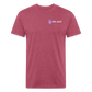 deizinz1 Fitted Cotton/Poly T-Shirt by Next Level - heather burgundy