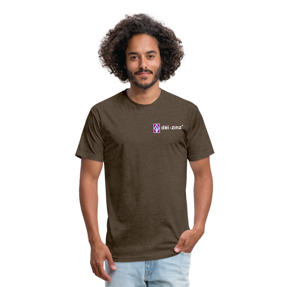 deizinz1 Fitted Cotton/Poly T-Shirt by Next Level - heather espresso