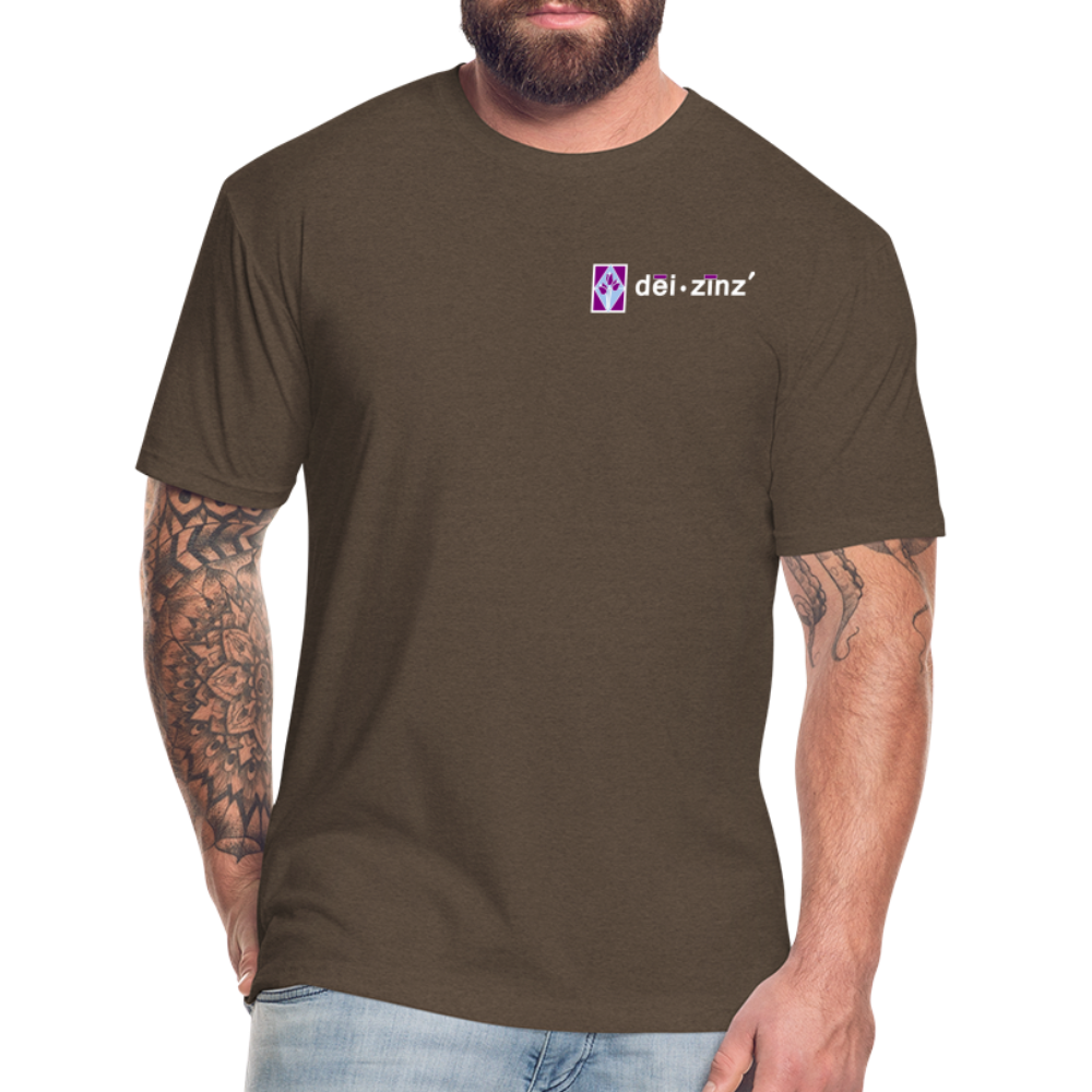 deizinz1 Fitted Cotton/Poly T-Shirt by Next Level - heather espresso