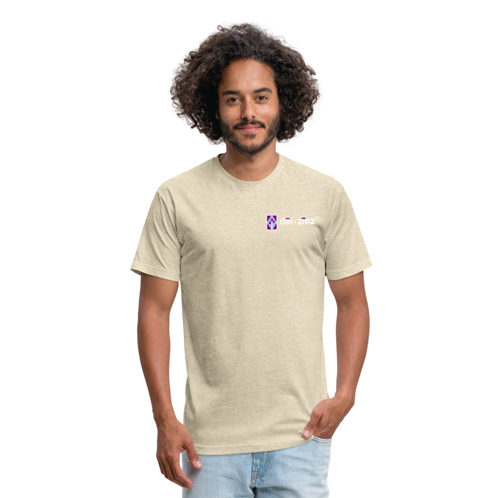 deizinz1 Fitted Cotton/Poly T-Shirt by Next Level - heather cream