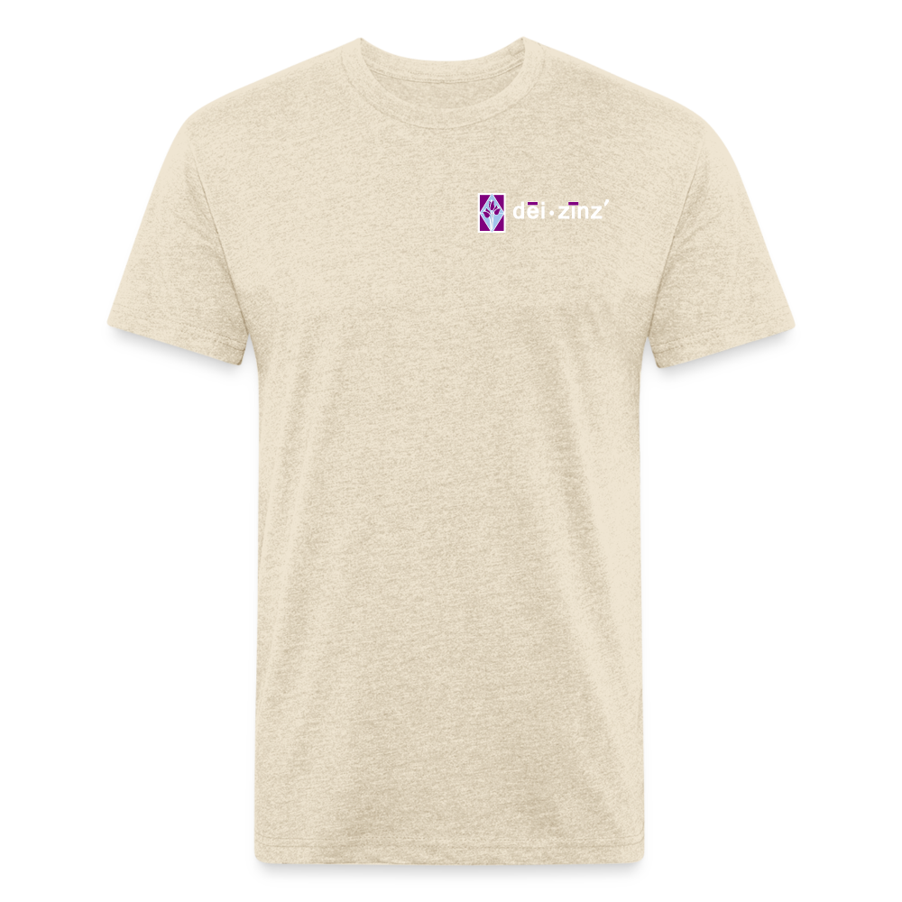 deizinz1 Fitted Cotton/Poly T-Shirt by Next Level - heather cream