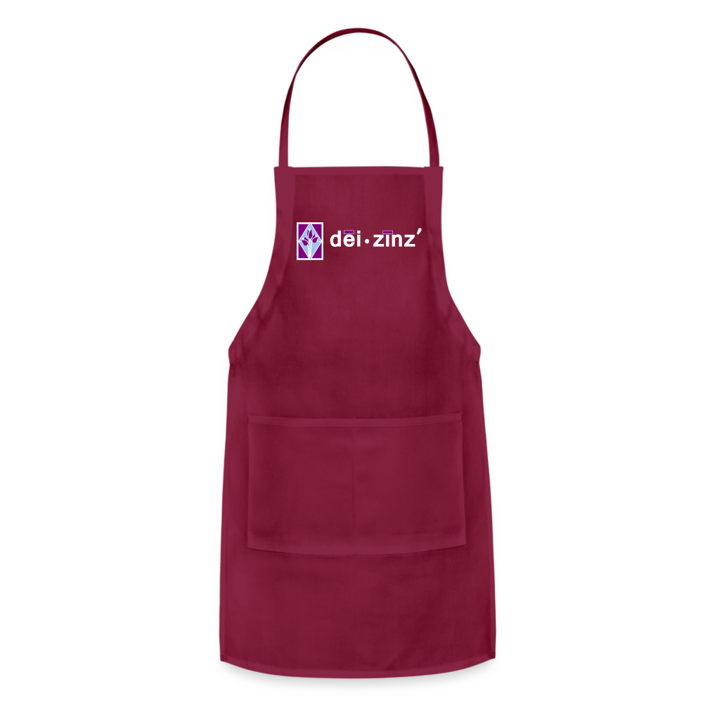 deizinz Adjustable Apron 1 - burgundy