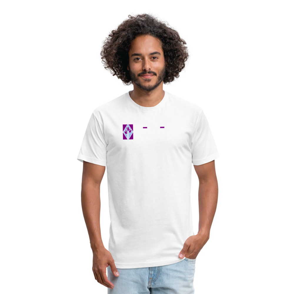 deizinz2 Fitted Cotton/Poly T-Shirt by Next Level - white