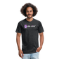 deizinz2 Fitted Cotton/Poly T-Shirt by Next Level - heather black