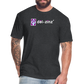 deizinz2 Fitted Cotton/Poly T-Shirt by Next Level - heather black