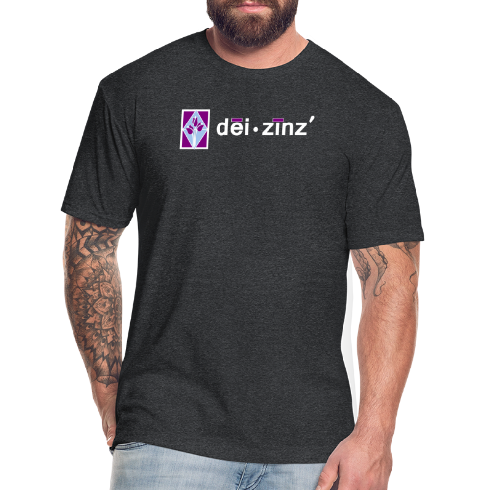 deizinz2 Fitted Cotton/Poly T-Shirt by Next Level - heather black