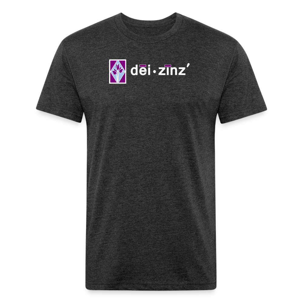 deizinz2 Fitted Cotton/Poly T-Shirt by Next Level - heather black
