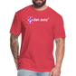 deizinz2 Fitted Cotton/Poly T-Shirt by Next Level - heather red