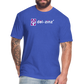 deizinz2 Fitted Cotton/Poly T-Shirt by Next Level - heather royal