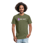 deizinz2 Fitted Cotton/Poly T-Shirt by Next Level - heather military green