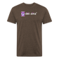 deizinz2 Fitted Cotton/Poly T-Shirt by Next Level - heather espresso