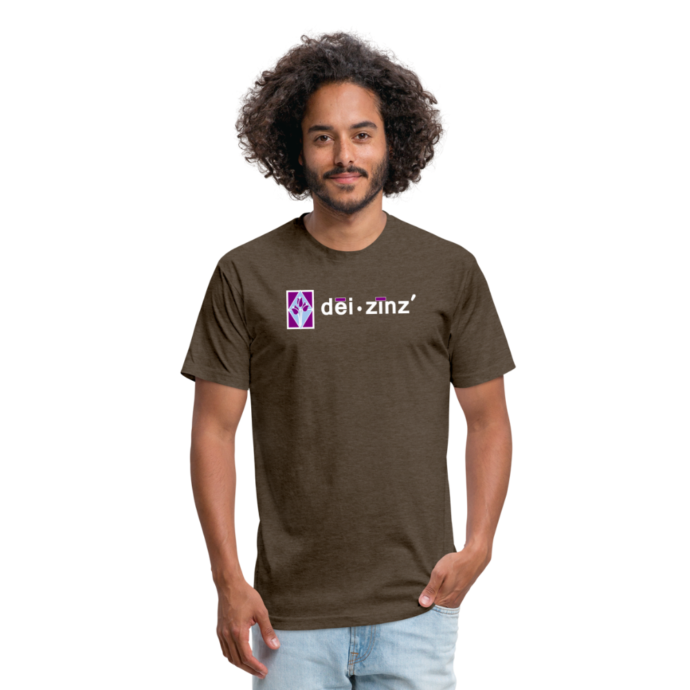 deizinz2 Fitted Cotton/Poly T-Shirt by Next Level - heather espresso