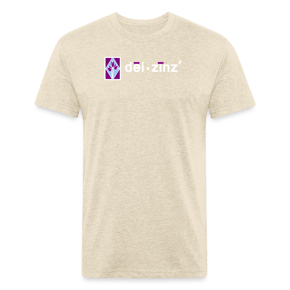 deizinz2 Fitted Cotton/Poly T-Shirt by Next Level - heather cream