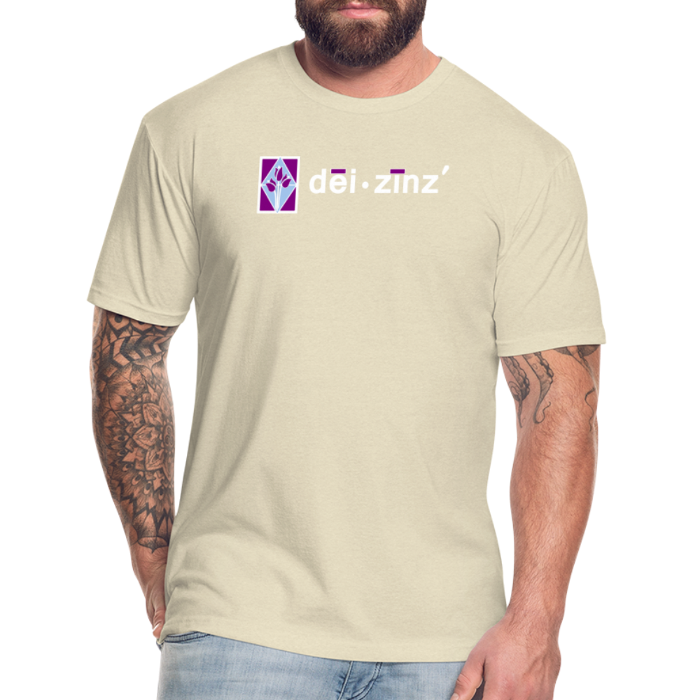 deizinz2 Fitted Cotton/Poly T-Shirt by Next Level - heather cream