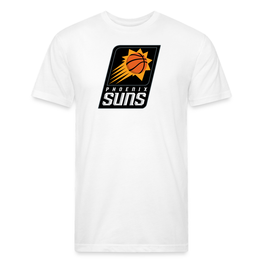 suns 8 Fitted Cotton/Poly T-Shirt by Next Level - white
