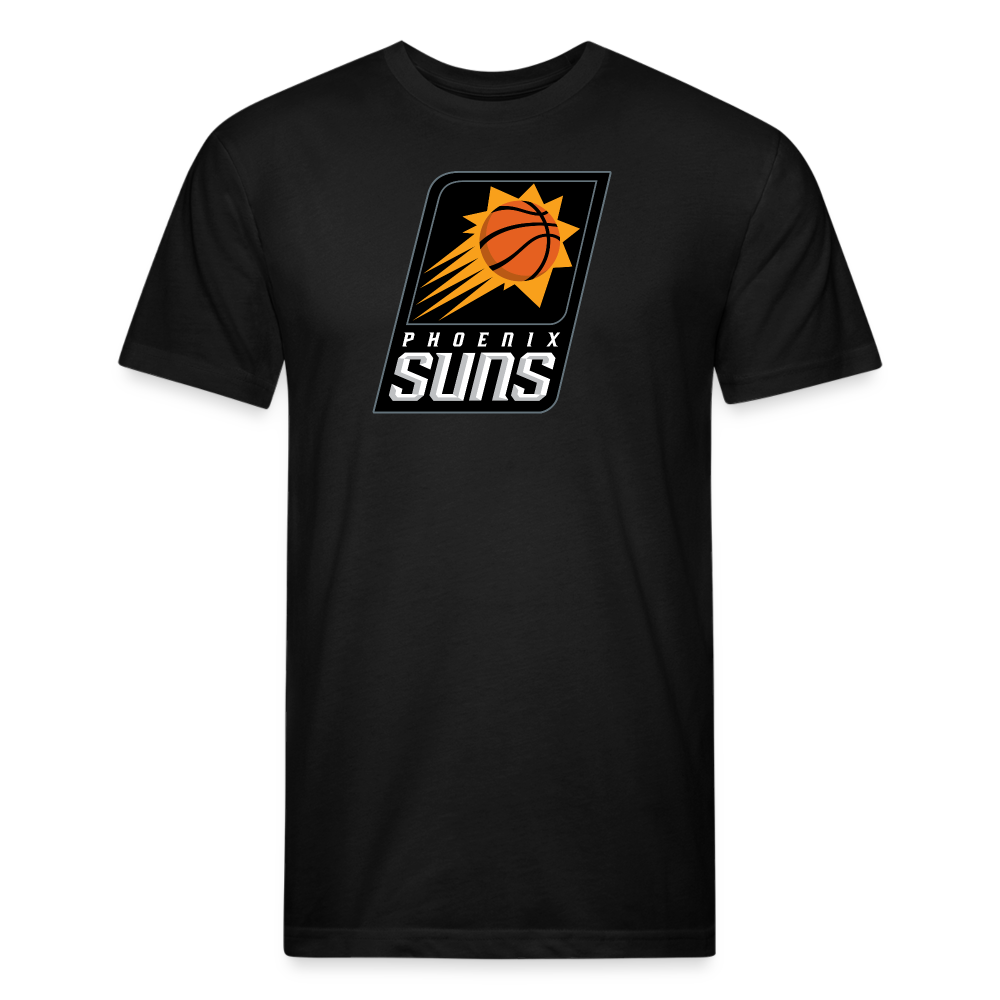 suns 8 Fitted Cotton/Poly T-Shirt by Next Level - black