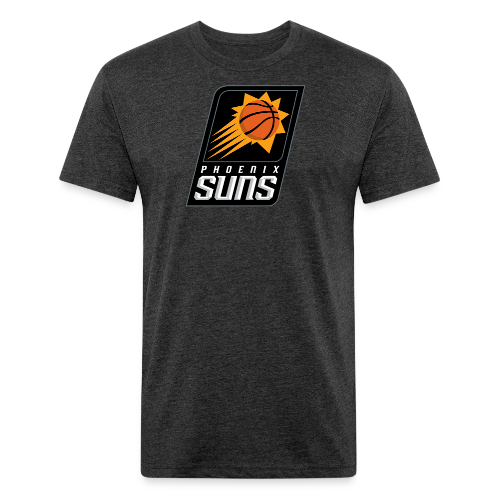 suns 8 Fitted Cotton/Poly T-Shirt by Next Level - heather black