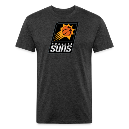 suns 8 Fitted Cotton/Poly T-Shirt by Next Level - heather black