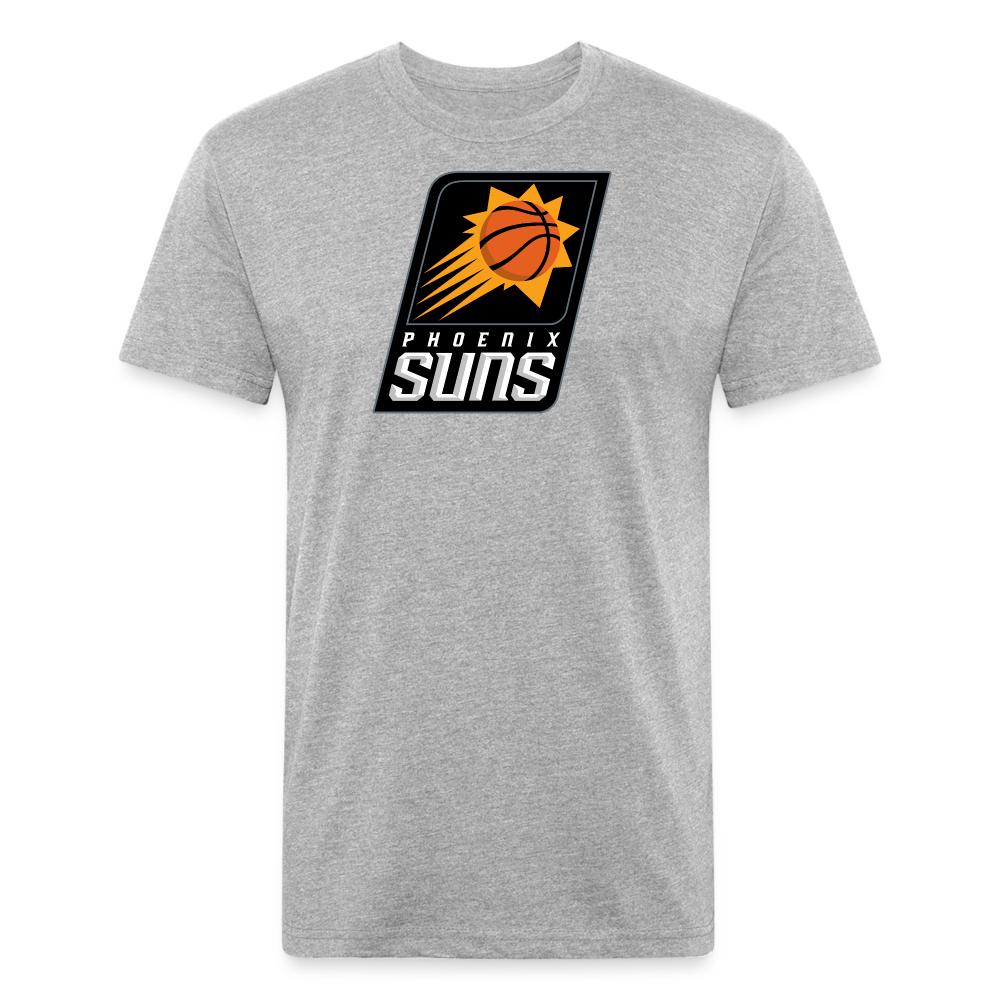 suns 8 Fitted Cotton/Poly T-Shirt by Next Level - heather gray