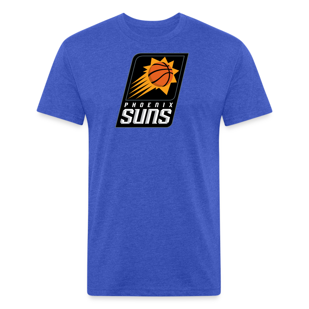 suns 8 Fitted Cotton/Poly T-Shirt by Next Level - heather royal