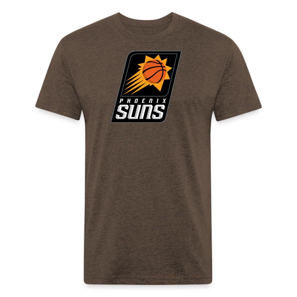 suns 8 Fitted Cotton/Poly T-Shirt by Next Level - heather espresso