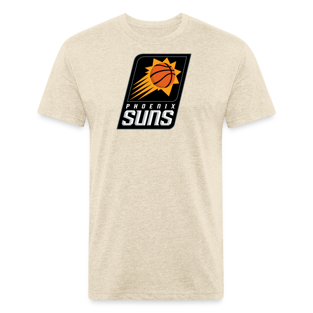 suns 8 Fitted Cotton/Poly T-Shirt by Next Level - heather cream