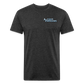 Az Clean 1**Fitted Cotton/Poly T-Shirt by Next Level - heather black