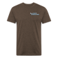 Az Clean 1**Fitted Cotton/Poly T-Shirt by Next Level - heather espresso