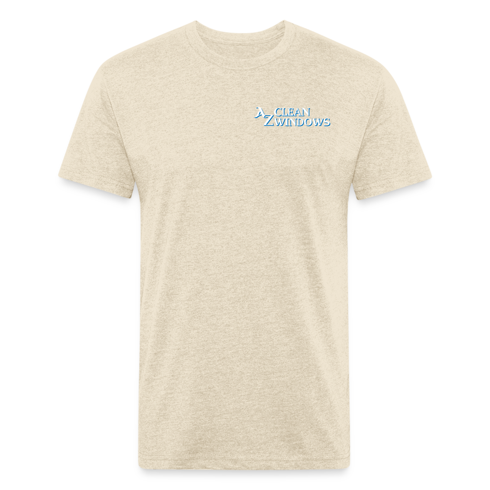 Az Clean 1**Fitted Cotton/Poly T-Shirt by Next Level - heather cream