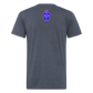 D Backs RWB* Fitted Cotton/Poly T-Shirt by Next Level - heather navy
