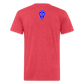 D Backs RWB* Fitted Cotton/Poly T-Shirt by Next Level - heather red