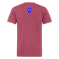 D Backs RWB* Fitted Cotton/Poly T-Shirt by Next Level - heather burgundy