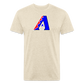 D Backs RWB* Fitted Cotton/Poly T-Shirt by Next Level - heather cream