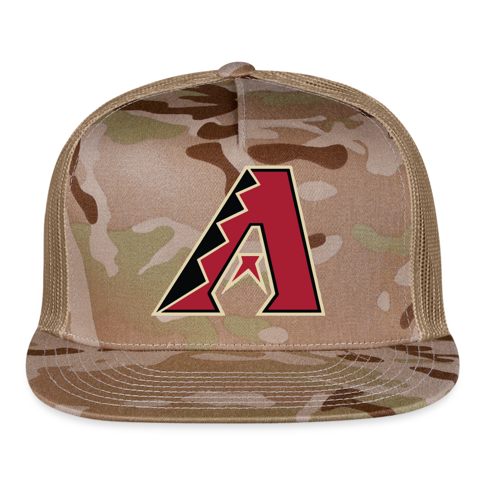 D Baks Trucker Cap - MultiCam\tan