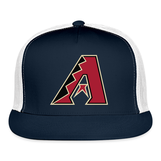D Baks Trucker Cap - navy/white