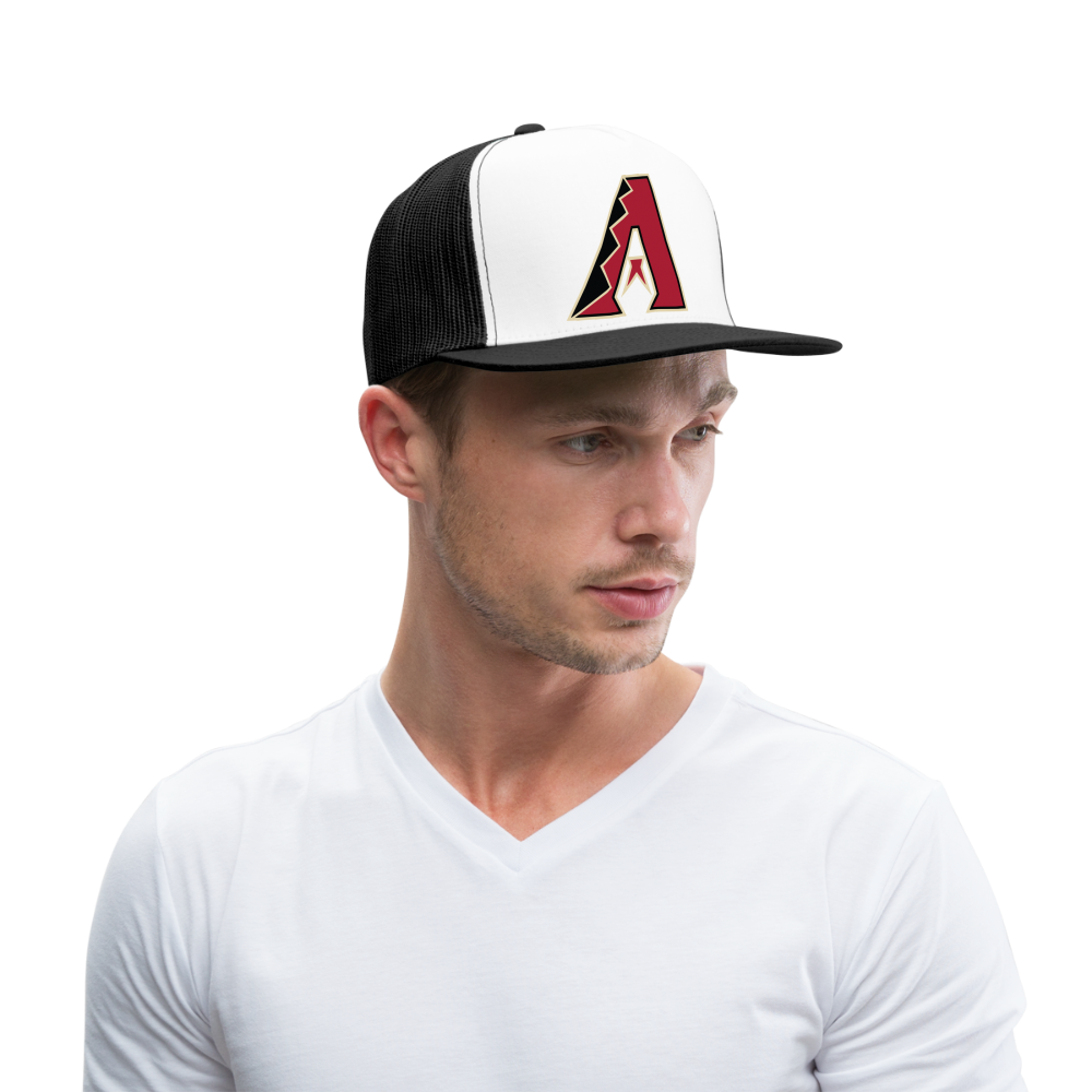 D Baks Trucker Cap - white/black