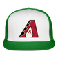 D Baks Trucker Cap - white/kelly green