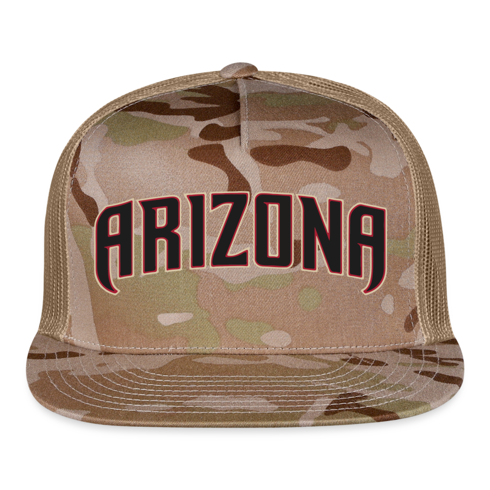 d baks 2 Trucker Cap - MultiCam\tan