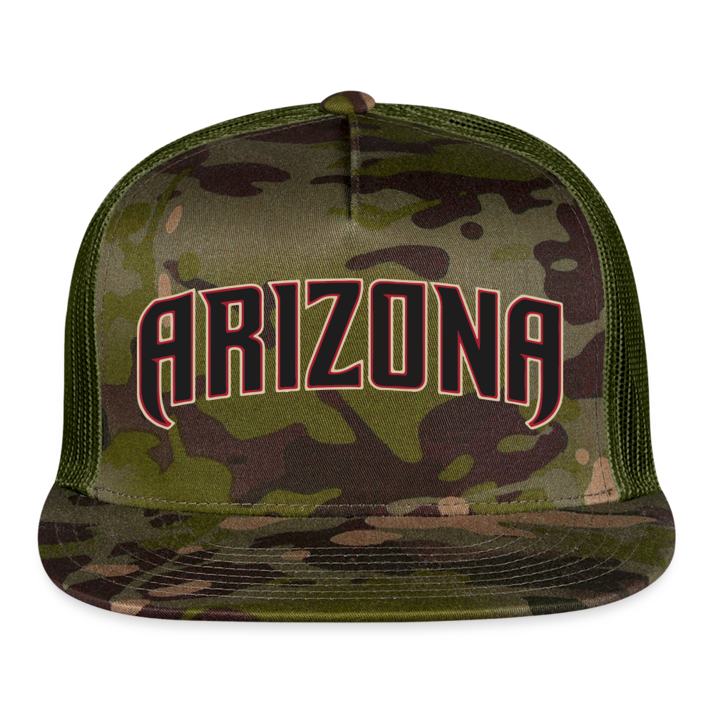 d baks 2 Trucker Cap - MultiCam\green