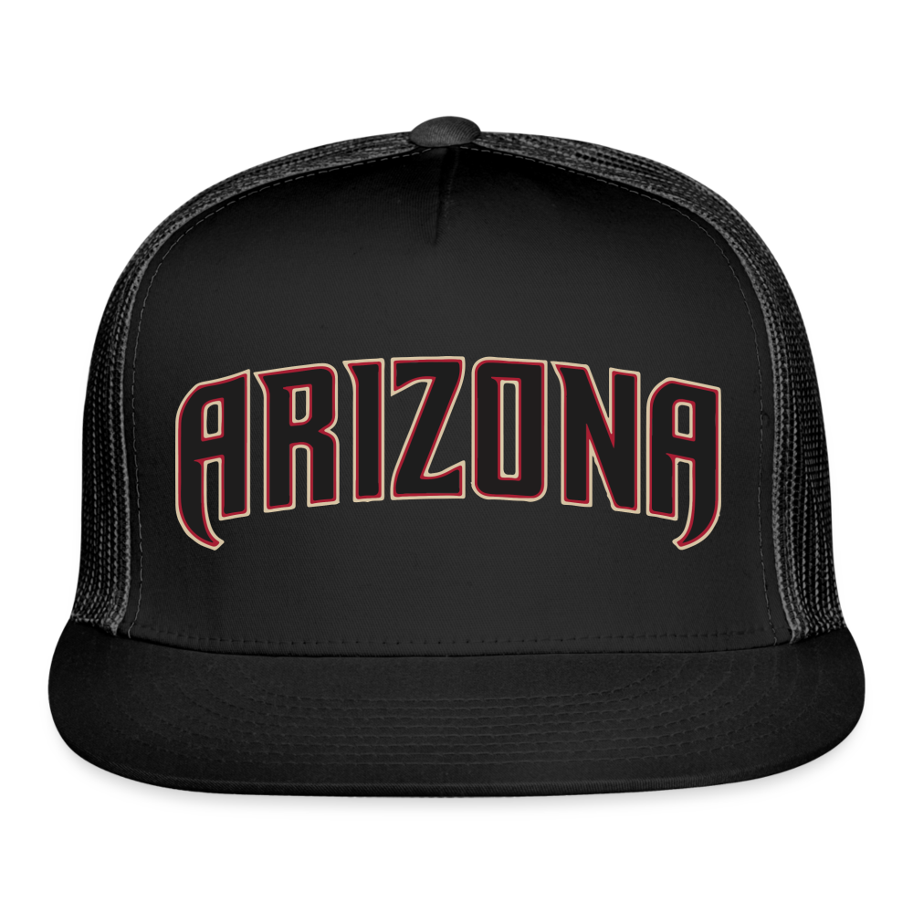 d baks 2 Trucker Cap - black/black