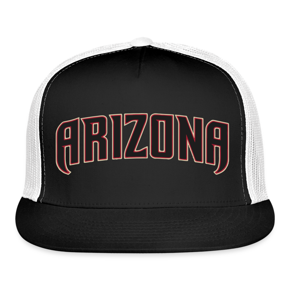 d baks 2 Trucker Cap - black/white