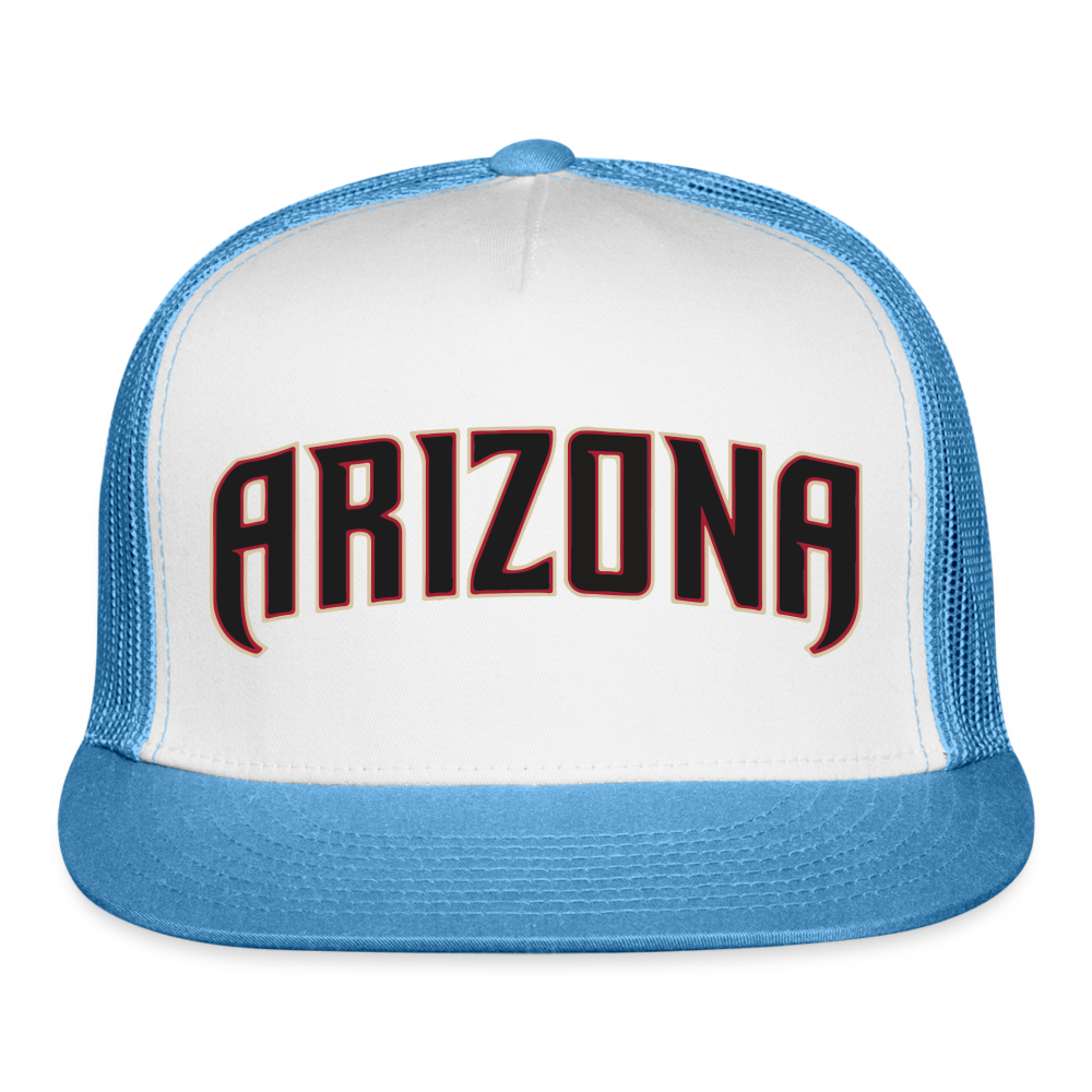 d baks 2 Trucker Cap - white/blue