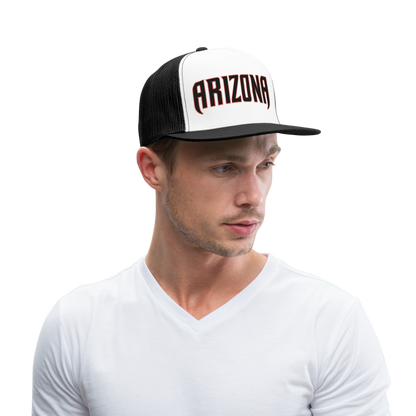 d baks 2 Trucker Cap - white/black