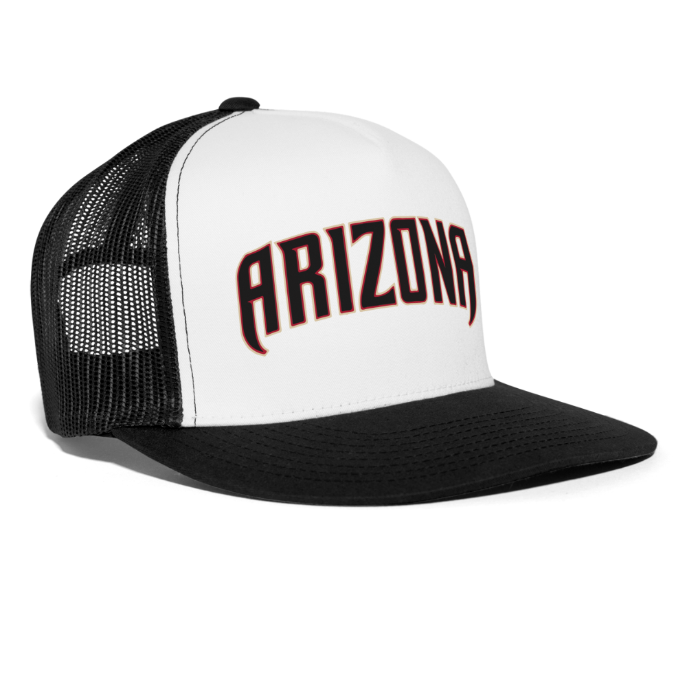 d baks 2 Trucker Cap - white/black