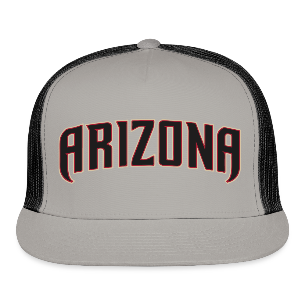 d baks 2 Trucker Cap - gray/black