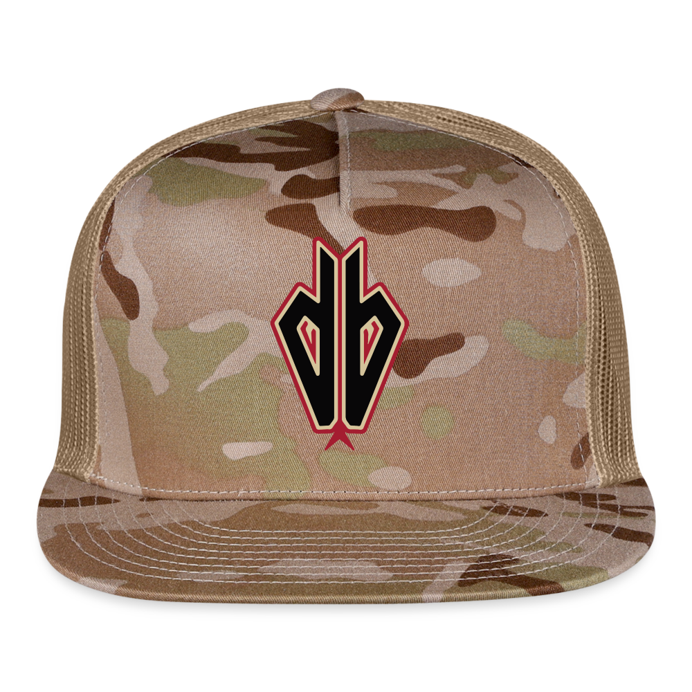 d baks 4 Trucker Cap - MultiCam\tan