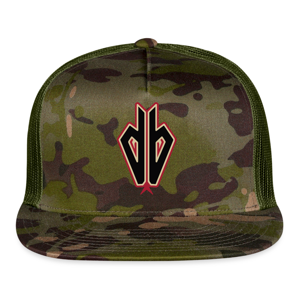 d baks 4 Trucker Cap - MultiCam\green